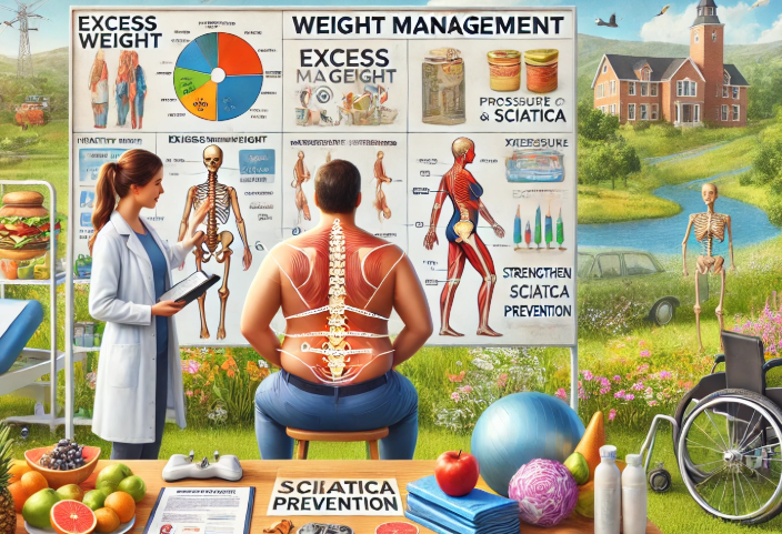 The Role of Weight Management in Sciatica Prevention