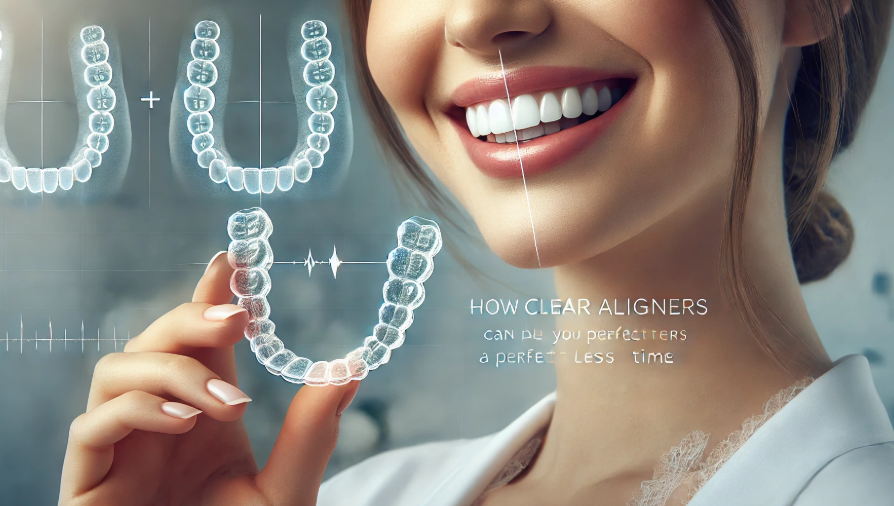 How Clear Aligners Can Help You Achieve a Perfect Smile in Less Time