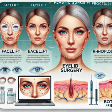 The Top Plastic Surgery Procedures for Facial Rejuvenation