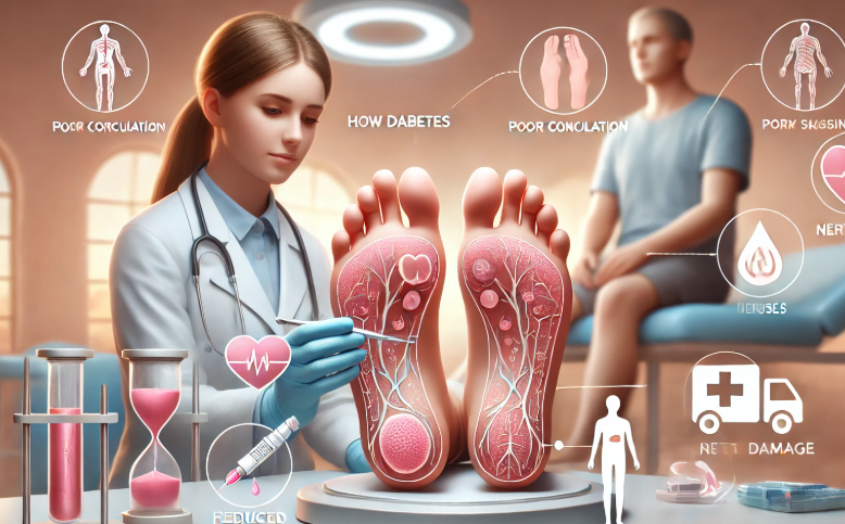 How Diabetes Affects Foot Health
