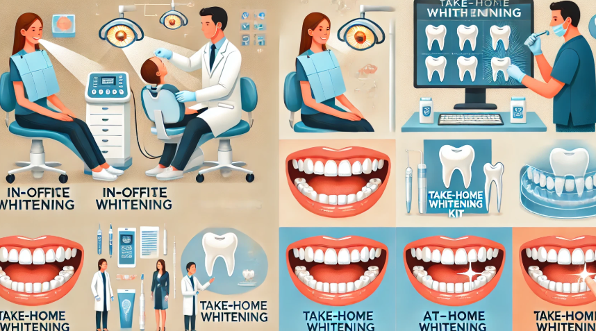 Types of Professional Teeth Whitening Services
