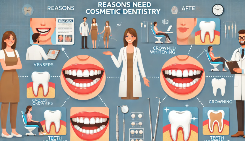 Reasons Patients Need Cosmetic Dentistry