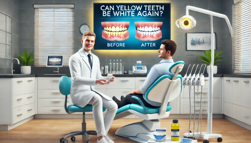 Can Yellow Teeth Be White Again